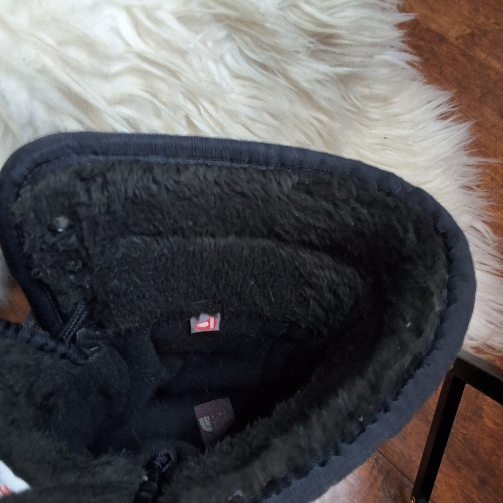 The North Face Waterproof Lace Faux Fur Lined Boots 7.5 - Picture 12 of 14